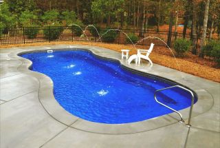 New 2012 Inground Fiberglass Pool 14 x 30