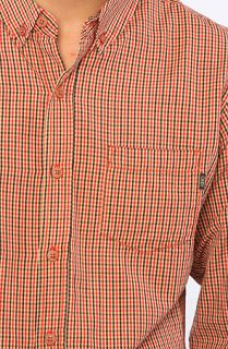 Obey The Melvin Buttondown in Red Concrete