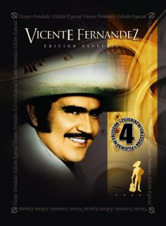 VICENTE FERNANDEZ 4 PACK VOL 1 NEW DVD BOX SET