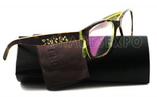 New Fendi Eyeglasses F 885 Brown 216 F885 Auth