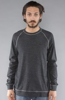 Brixton The Camden Crewneck Sweatshirt in Heather Charcoal  Karmaloop