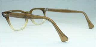  AO Transparent 2 Tone Horn Rim Vintage Eyeglass Sunglass Frames