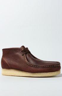 Clarks Originals The Wallabee Boot in Brown Oily