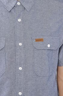 Elwood The The Prison SS Buttondown Shirt in Blue Chambray  Karmaloop