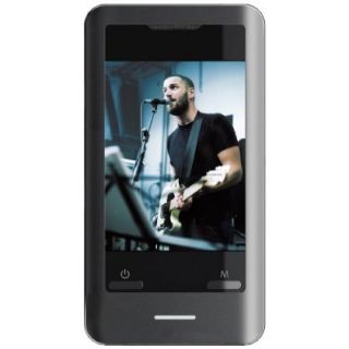 Coby MP827 8 GB Black Flash Portable Media Player   Audio Player