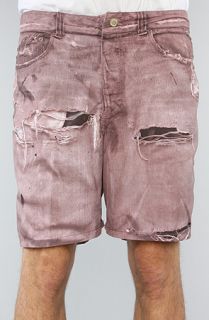 Insight The Stone Free Boardshorts in Washed Burgundy