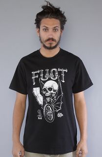 Fuct The Dead Rats Tee in Black Concrete