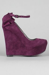 Sole Boutique The Sweet Thing Shoe in Plum