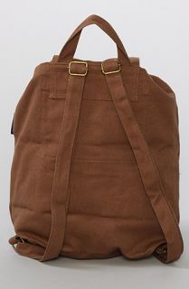 Baggu The Canvas Backpack in Taupe Concrete