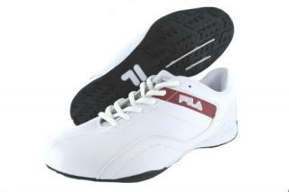 Fila 1SC50000 Exalade White Chinese Red Met Silver Mens Training Size