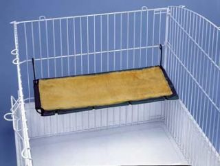 penn plax sam ferret cage plush covered soft shelf