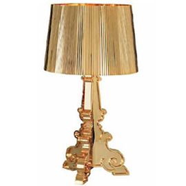 Kartell Metallic Gold Plated Bourgie Table Lamp