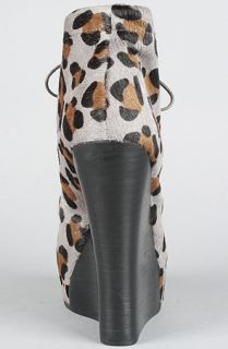 Senso Diffusion The Latrice Shoe in Gray Leopard