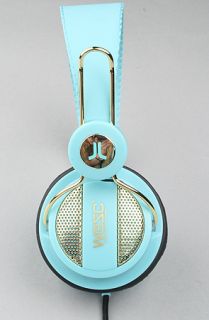 WeSC The Oboe Golden Seasonal Headphones in Porcelain Blue  Karmaloop