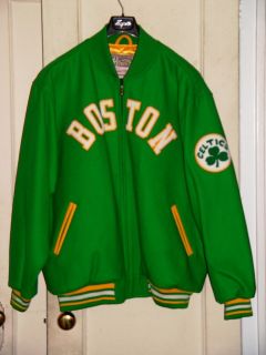 Mitchell Ness Boston Celtics NBA Basketball Varsity Wool Jacket 2XL