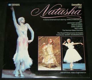 Natasha A Dance Entertainment starring Natalia Makarova 1985 Laserdisc
