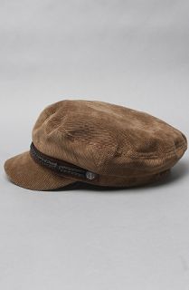 Brixton The Fiddler Hat in Brown Corduroy