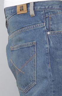 Insight The Buzzcock Slim Fit Jeans in Classic Blue Vintage Trash Wash