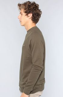 Brixton The Junction II Sweatshirt in Olive