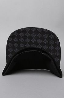 HUF The Thin Line Snapback Cap in Black