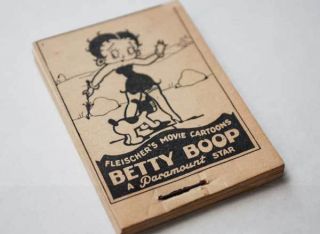 Betty Boop Orginal Flip Book 1930s Max Fleischer RARE