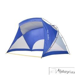  instant pop up sun shelter cabana beach tent shelter 12 x 6 NEW Blue