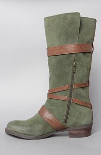 BC Shoes The Thesaurus Boot in Olive Concrete