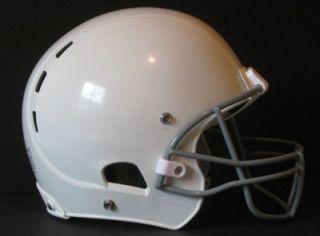  x2 white youth large regular football helmet kids face mask guard
