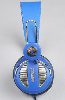 WeSC The Oboe Golden Seasonal Headphones in Royal Blue