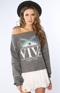 Rebel Yell The Lounger Viva Boyfriend Sweatshirt in Black  Karmaloop