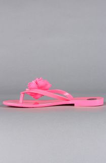 Melissa Shoes The Harmonic Flower Sandal in Pink