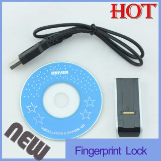 Hot USB Biometric Fingerprint Reader Password Lock Security for Laptop