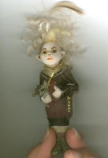 OOAK Halloween Imp Spooky Ghoul Cullen Fairy Art Sculpt Biel