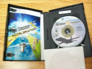 flight simulator x acceleration item condition whats included