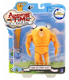 Adventure Time 5 Action Figure Finn in A Jake Suit New