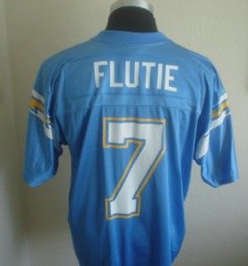 Throwback San Diego Chargers Doug Flutie Jersey L Large