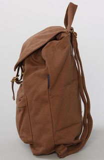 Baggu The Canvas Backpack in Taupe Concrete