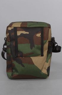 HUF The Map Bag in Woodland Camo Concrete