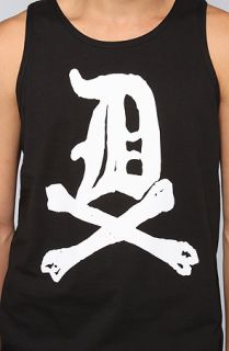 Dissizit The DxBones Tank in Black Concrete