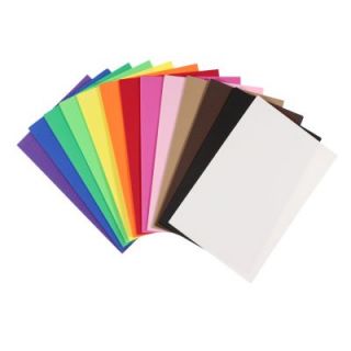 50pk Smart Foam Sheets 5 5” x 8 5” Rainbow Creative Hands Craft