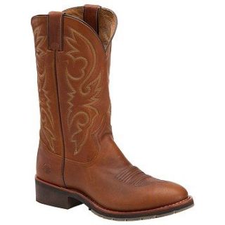 Mens Double H 12 Work Western ST2337 Whiskey 