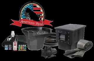 the american pond kit includes epdm liner and underlayment durable