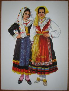 Croatia Folk Costume Dobrinj KRK IV 11