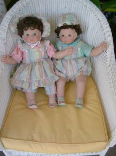 Lee Middleton First Moments Twins Dolls  Must See 