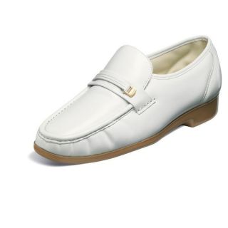 Florsheim Mens Riva Dress Shoe White Leather 17088