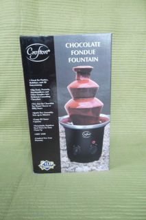 Crofton Chocolate Fondue Fountain 24 Ounce Capacity