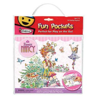 Fancy Nancy Fun Pockets Colorforms 2 Play Boards 23 Pcs That Stick