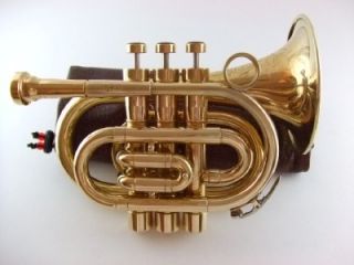 Ogilbee Pocket Trumpet Raw Brass Brand New