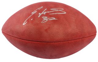 Edgerrin James Signed Football NFL Game Ball JSA Certified