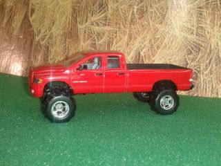 64 Farm Equipment Toy Auction Custom Dodge RAM 2500 HD w Chrome Mags